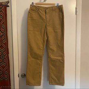 Jones New York tan corduroy pants